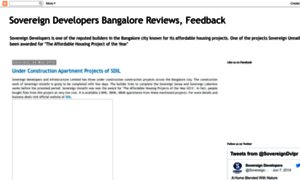 Sovereign-developers-bangalore.blogspot.com thumbnail