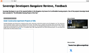 Sovereign-developers-bangalore.blogspot.in thumbnail