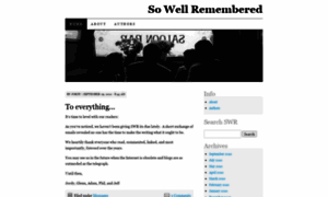 Sowellremembered.wordpress.com thumbnail