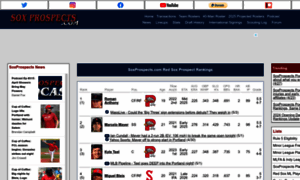 Soxprospects.com thumbnail