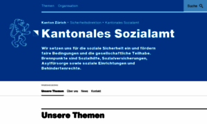 Sozialamt.zh.ch thumbnail