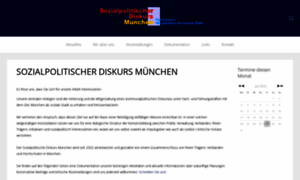 Sozialpolitischer-diskurs-muenchen.de thumbnail