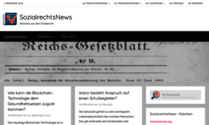 Sozialrechtsnews.de thumbnail