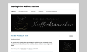 Soziologisches-kaffeekraenzchen.de thumbnail