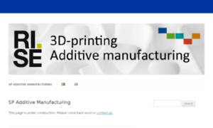 Sp-additivemanufacturing.se thumbnail