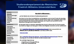 Sp.uni-bonn.de thumbnail