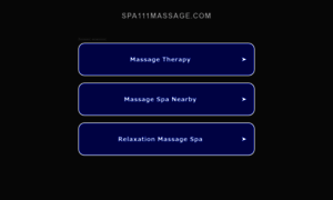 Spa111massage.com thumbnail