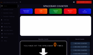 Spacebarcounter.org thumbnail