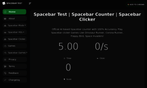 Spacebartest.org thumbnail