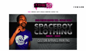 Spaceboyclothing.com thumbnail