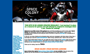 Spacecolonyfans.net thumbnail