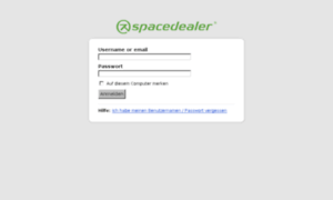 Spacedealer.clientsection.com thumbnail