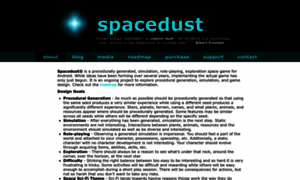 Spacedust.info thumbnail
