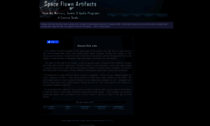 Spaceflownartifacts.com thumbnail
