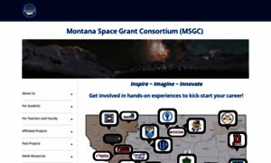 Spacegrant.montana.edu thumbnail