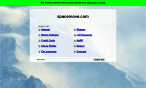 Spacemove.com thumbnail