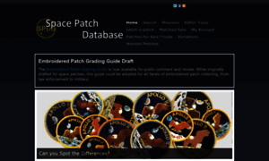 Spacepatchdatabase.com thumbnail