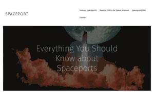 Spaceport.org.uk thumbnail