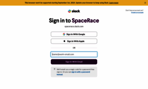 Spacerace.slack.com thumbnail