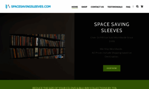 Spacesavingsleeves.com thumbnail