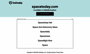 Spacetoday.com thumbnail