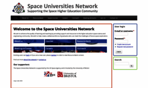 Spaceuniversitiesnetwork.ac.uk thumbnail