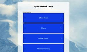 Spaceweek.com thumbnail