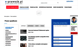 Spadek.e-prawnik.pl thumbnail