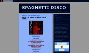 Spaghettidisco.blogspot.com thumbnail