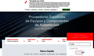 Spainautoparts.com thumbnail
