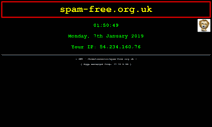 Spam-free.org.uk thumbnail