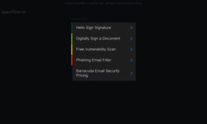 Spamfilter.in thumbnail