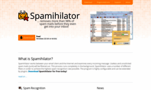 Spamihilator.com thumbnail