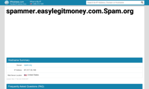 Spammer.easylegitmoney.com.spam.org.ipaddress.com thumbnail