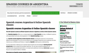 Spanish-courses.com.ar thumbnail