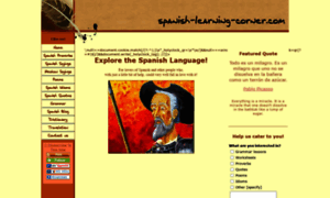 Spanish-learning-corner.com thumbnail
