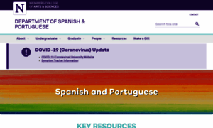 Spanish-portuguese.northwestern.edu thumbnail