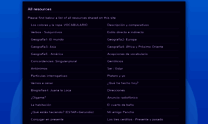 Spanish-resources.com thumbnail