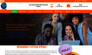 Spanish-tutor-peru.com thumbnail