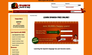 Spanish-word-a-day.com thumbnail