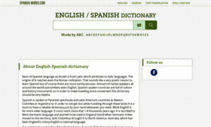 Spanish-words.com thumbnail