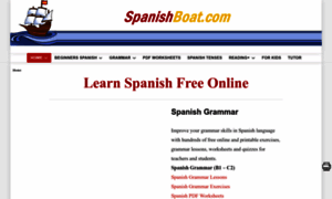 Spanishboat.com thumbnail