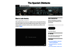 Spanishdilettante.wordpress.com thumbnail