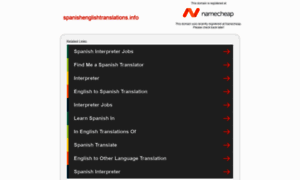 Spanishenglishtranslations.info thumbnail