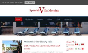 Spanishvillamoraira.com thumbnail