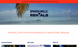 Spanishwellsrentals.com thumbnail