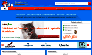 Sparfuchs-gutschein.de thumbnail