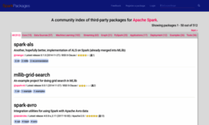 Spark-packages.org thumbnail