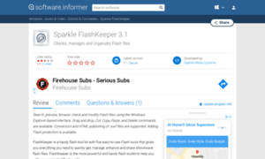 Sparkle-flashkeeper.software.informer.com thumbnail