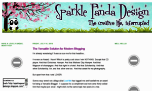 Sparklepandadesign.blogspot.com thumbnail